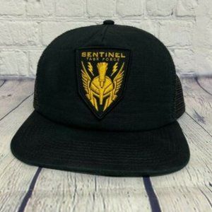 Call of Duty Promo Hat Sentinel Task Force Trucker Mesh Cap Snapback Patch Black
